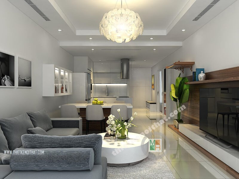 Nội thất chung cư phòng khách - Tất tần tật những mấu đẹp bạn nên biết