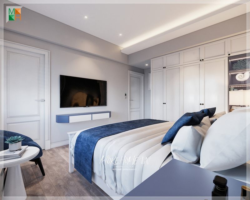 Morehome cung cấp một mẫu thiết kế phòng ngủ hiện đại để đem lại sự tiện nghi và ấm áp vào không gian sống của gia đình.